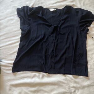 LC Lauren Conrad - Midnight Blue Blouse - XXL